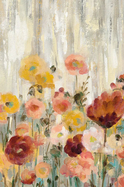 Sprinkled Flowers II Spice by Silvia Vassileva. SKU 34910h. Archival Giclee Fine art print for wall decor.