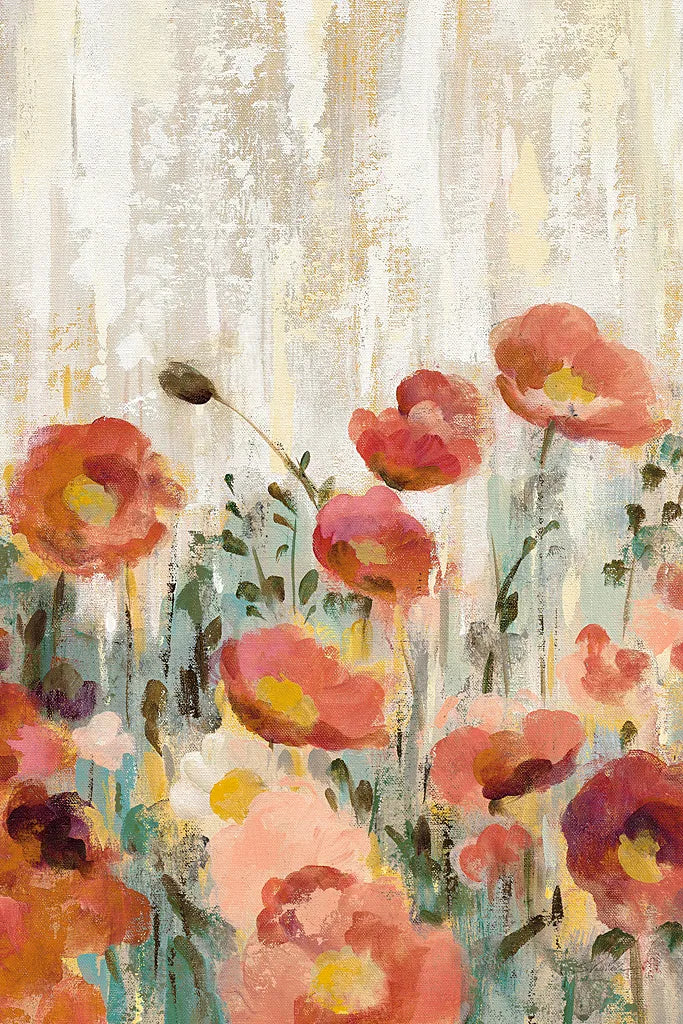 Sprinkled Flowers III Spice by Silvia Vassileva. SKU 34911h. Archival Giclee Fine art print for wall decor.