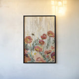 Sprinkled Flowers III Spice by Silvia Vassileva. shown as a paper print in a black flame. Available as a archival giclee rolled canvas, fine art paper, or poster print. SKU 34911h.