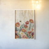 Sprinkled Flowers III Spice by Silvia Vassileva. shown as a paper print in a white frame. Available as a archival giclee rolled canvas, fine art paper, or poster print. SKU 34911h.