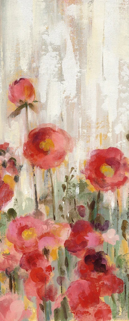 Sprinkled Flowers Panel I by Silvia Vassileva