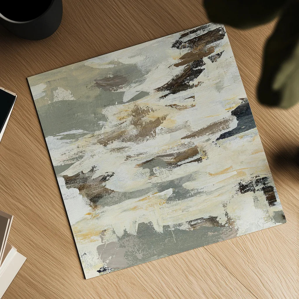 Steps on Stones I v2 by Silvia Vassileva. Shown as a detailed flat fine art print, highlighting archival giclee quality. Available as an archival giclee rolled canvas, fine art paper, or poster print. SKU 28416a.