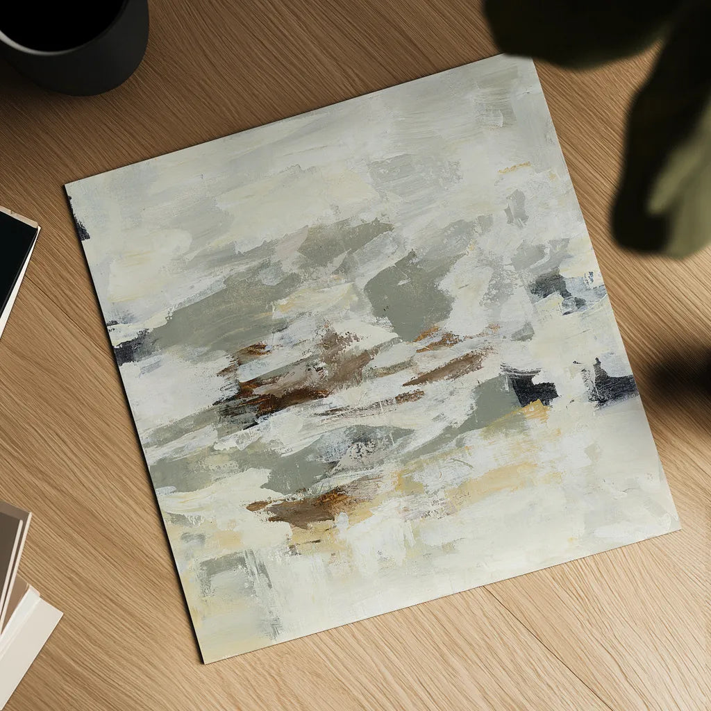 Steps on Stones II by Silvia Vassileva. Shown as a detailed flat fine art print, highlighting archival giclee quality. Available as an archival giclee rolled canvas, fine art paper, or poster print. SKU 26340a.