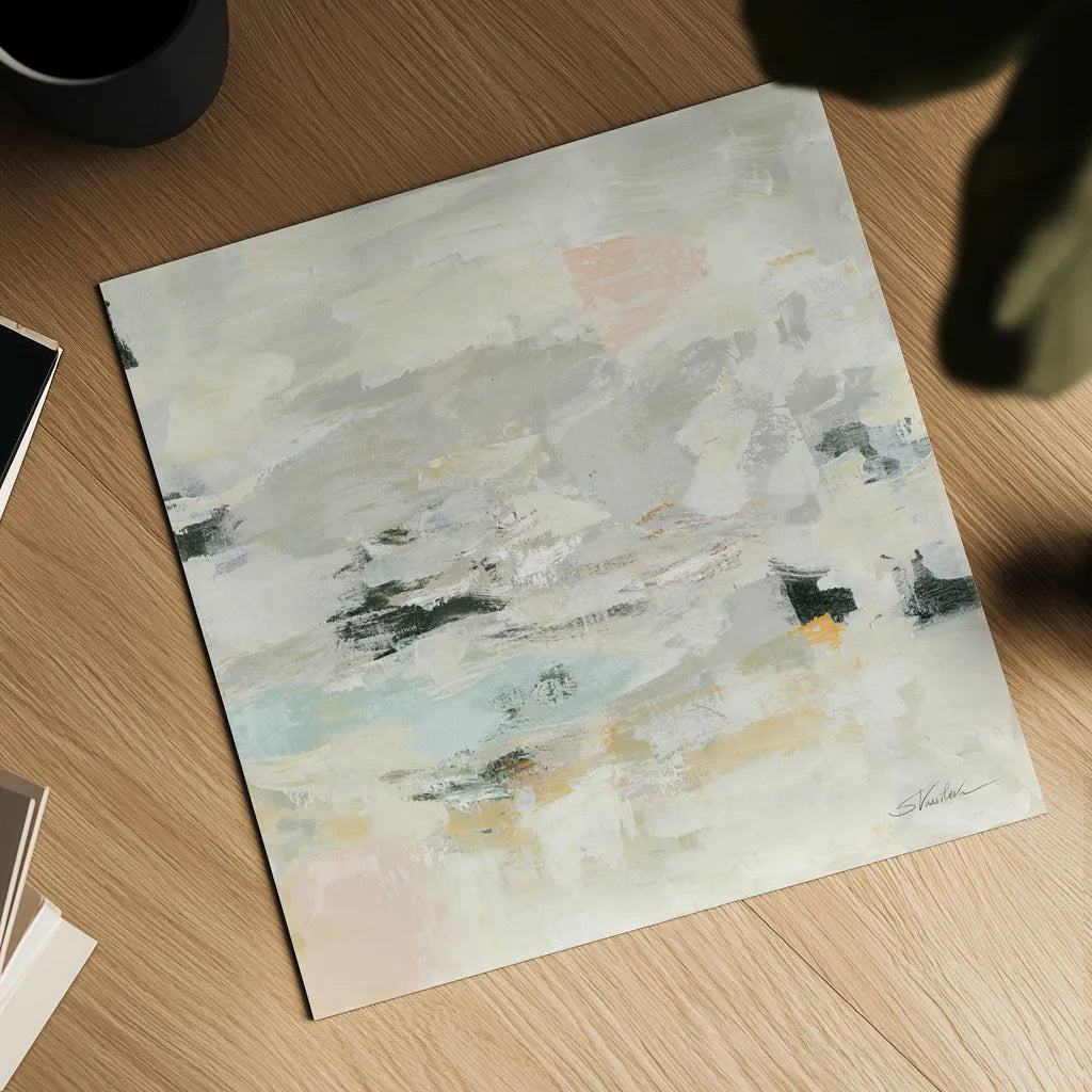 Steps on Stones II by Silvia Vassileva. Shown as a detailed flat fine art print, highlighting archival giclee quality. Available as an archival giclee rolled canvas, fine art paper, or poster print. SKU 67877a.