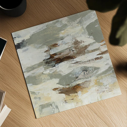 Steps on Stones II v2 by Silvia Vassileva. Shown as a detailed flat fine art print, highlighting archival giclee quality. Available as an archival giclee rolled canvas, fine art paper, or poster print. SKU 28417a.