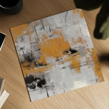 Stone Gardens III Autumn by Silvia Vassileva. Shown as a detailed flat fine art print, highlighting archival giclee quality. Available as an archival giclee rolled canvas, fine art paper, or poster print. SKU 78325a.
