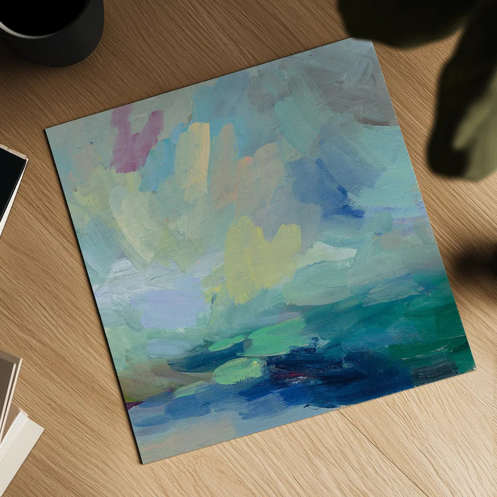 Storm I by Silvia Vassileva. Shown as a detailed flat fine art print, highlighting archival giclee quality. Available as an archival giclee rolled canvas, fine art paper, or poster print. SKU 27125a.