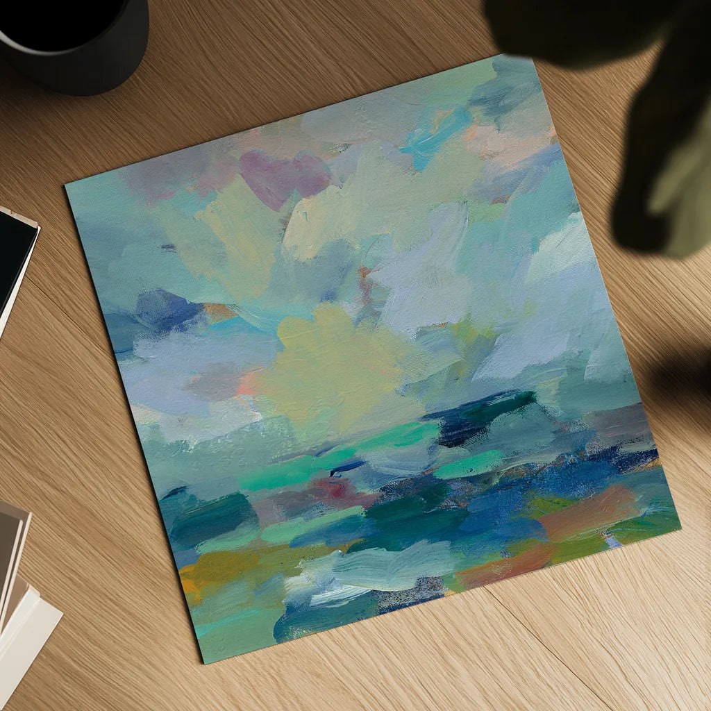 Storm II by Silvia Vassileva. Shown as a detailed flat fine art print, highlighting archival giclee quality. Available as an archival giclee rolled canvas, fine art paper, or poster print. SKU 27126a.