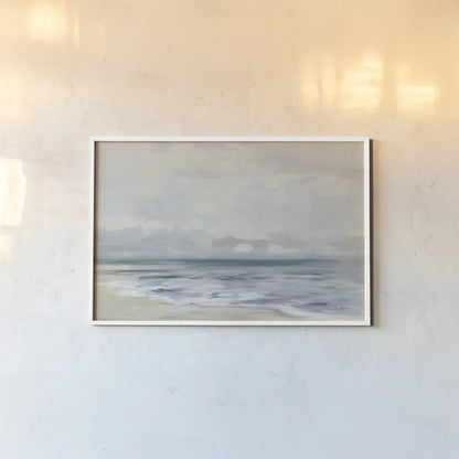 Stormy Morning by Silvia Vassileva. shown as a paper print in a white frame. Available as a archival giclee rolled canvas, fine art paper, or poster print. SKU 77148i.