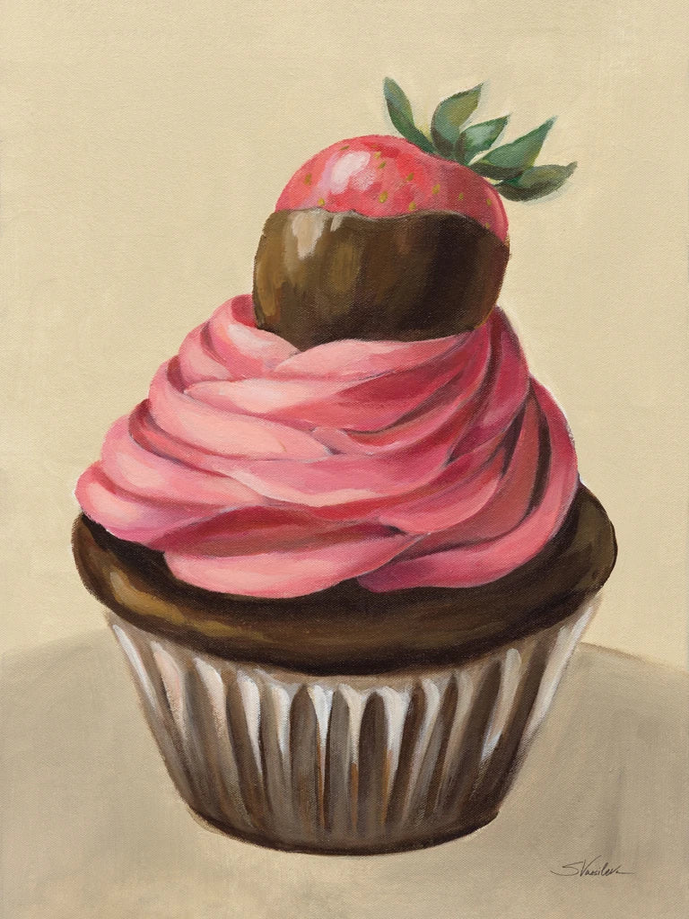 Strawberry Cupcake by Silvia Vassileva