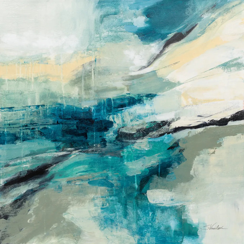 Stream by Silvia Vassileva. SKU 83512a. Archival Giclee Fine art print for wall decor.