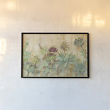 Succulent Garden by Silvia Vassileva. shown as a paper print in a black flame. Available as a archival giclee rolled canvas, fine art paper, or poster print. SKU 46425i.