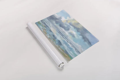 Summer Clouds by Silvia Vassileva. shown as a rolled paper print. Available as archival giclee rolled canvas, fine art paper, or poster print. SKU 74317i.
