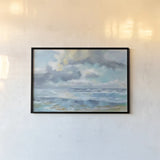 Summer Clouds by Silvia Vassileva. shown as a paper print in a black flame. Available as a archival giclee rolled canvas, fine art paper, or poster print. SKU 74317i.