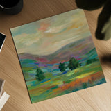 Summer Hues by Silvia Vassileva. Shown as a detailed flat fine art print, highlighting archival giclee quality. Available as an archival giclee rolled canvas, fine art paper, or poster print. SKU 21586a.