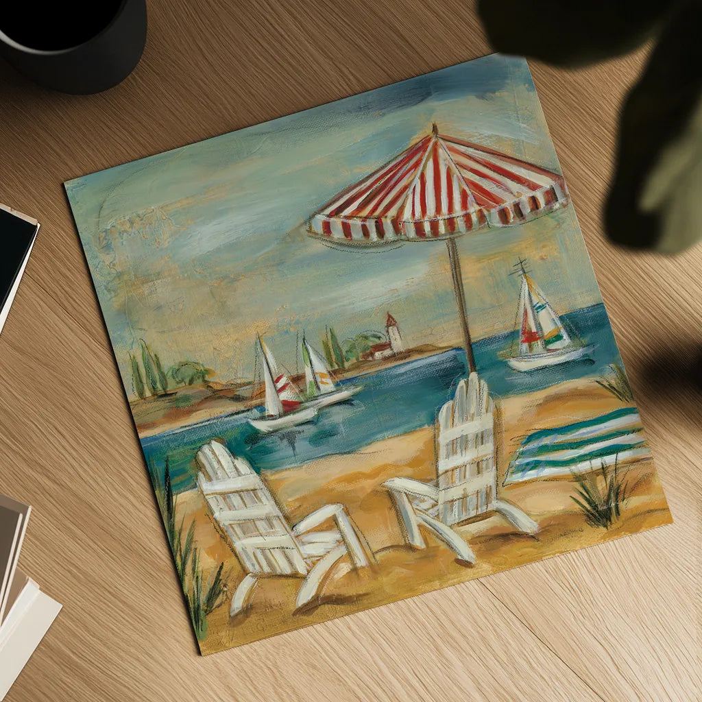 Summer II by Silvia Vassileva. Shown as a detailed flat fine art print, highlighting archival giclee quality. Available as an archival giclee rolled canvas, fine art paper, or poster print. SKU 9639a.