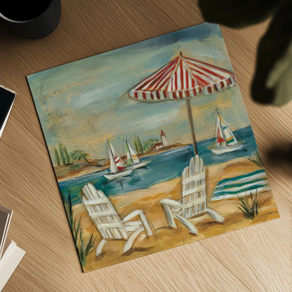 Summer II by Silvia Vassileva. Shown as a detailed flat fine art print, highlighting archival giclee quality. Available as an archival giclee rolled canvas, fine art paper, or poster print. SKU 9639a.