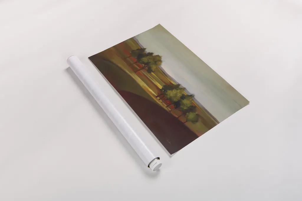 Summer Landscape by Silvia Vassileva. shown as a rolled paper print. Available as archival giclee rolled canvas, fine art paper, or poster print. SKU 36218i.