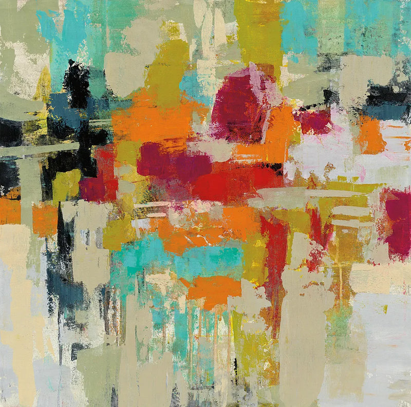 Summer Silk Road by Silvia Vassileva. SKU 24573a. Archival Giclee Fine art print for wall decor.