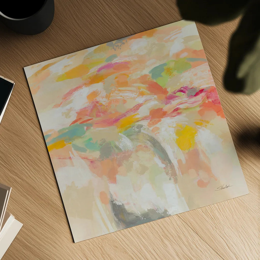 Summer Solstice by Silvia Vassileva. Shown as a detailed flat fine art print, highlighting archival giclee quality. Available as an archival giclee rolled canvas, fine art paper, or poster print. SKU 90253a.