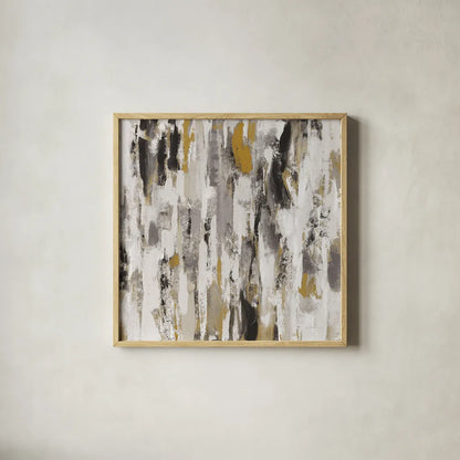 Sun Rays BW by Silvia Vassileva. Shown in a natural wood glass frame for a timeless modern aesthetic. Available as an archival giclee rolled canvas, fine art paper, or poster print. SKU 44870a.