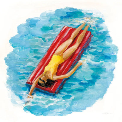 Sunbather II by Silvia Vassileva. SKU 62969a. Archival Giclee Fine art print for wall decor.