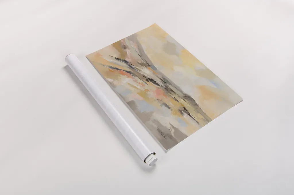 Sunlit Riverside by Silvia Vassileva. shown as a rolled paper print. Available as archival giclee rolled canvas, fine art paper, or poster print. SKU 95716i.