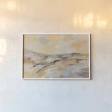 Sunlit Riverside by Silvia Vassileva. shown as a paper print in a white frame. Available as a archival giclee rolled canvas, fine art paper, or poster print. SKU 95716i.