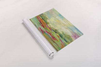 Sunny Fields by Silvia Vassileva. shown as a rolled paper print. Available as archival giclee rolled canvas, fine art paper, or poster print. SKU 26338i.
