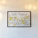 Sunny Roses I by Silvia Vassileva. shown as a paper print in a black flame. Available as a archival giclee rolled canvas, fine art paper, or poster print. SKU 71051i.