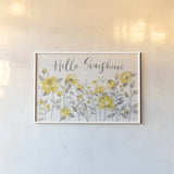 Sunny Roses I by Silvia Vassileva. shown as a paper print in a white frame. Available as a archival giclee rolled canvas, fine art paper, or poster print. SKU 71051i.