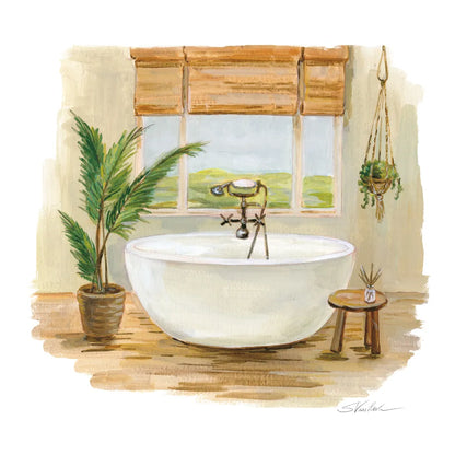 Sunny Spa I by Silvia Vassileva. SKU 62197a. Archival Giclee Fine art print for wall decor.