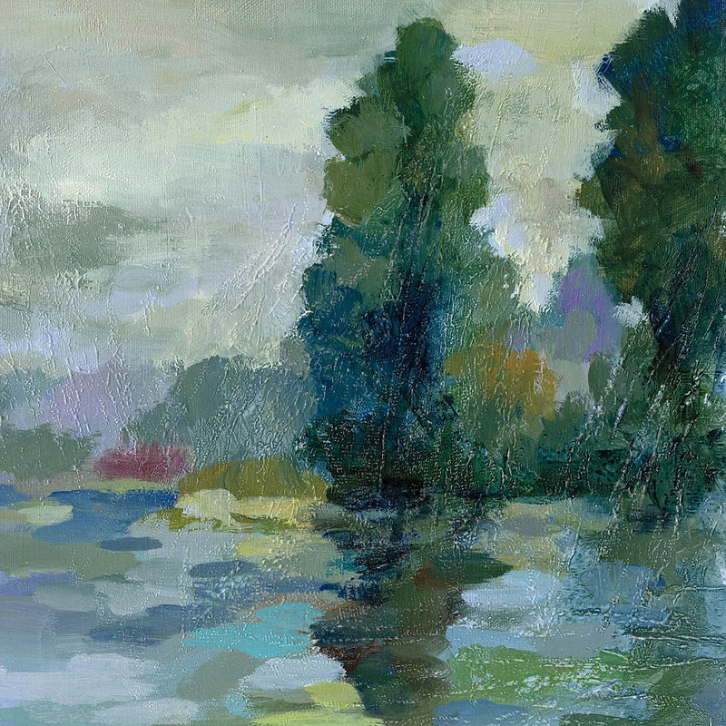 Sunrise at the Lake II by Silvia Vassileva. SKU 20681a. Archival Giclee Fine art print for wall decor.