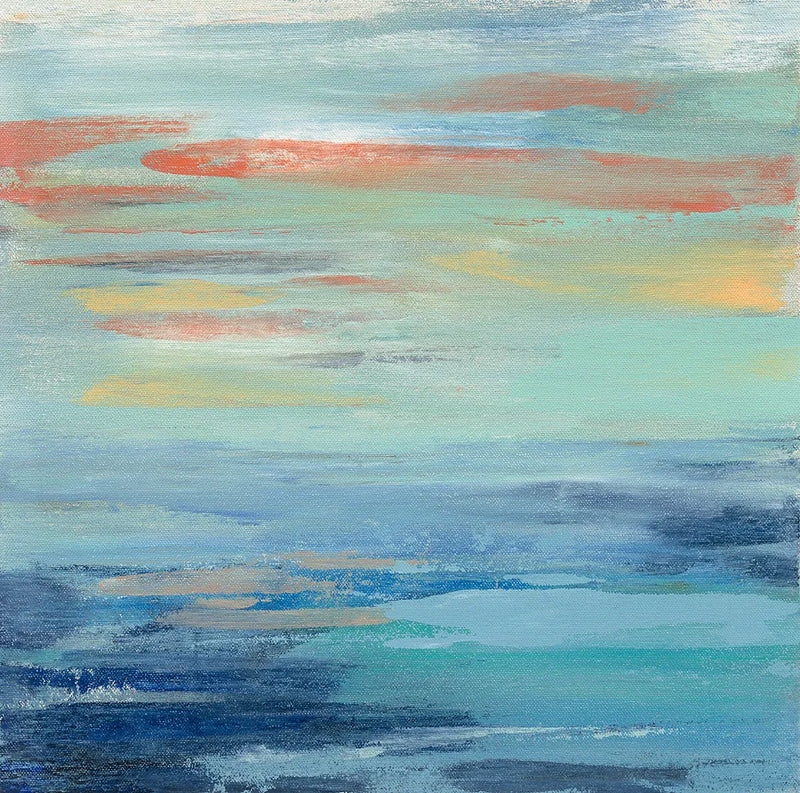 Sunset Beach I by Silvia Vassileva. SKU 25216a. Archival Giclee Fine art print for wall decor.