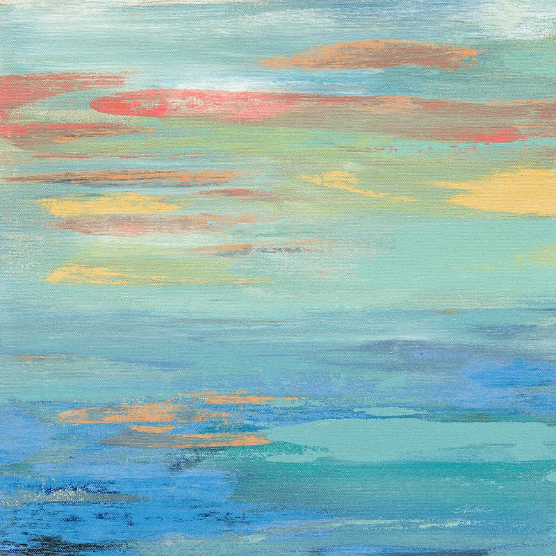 Sunset Beach I Bright by Silvia Vassileva. SKU 33629a. Archival Giclee Fine art print for wall decor.
