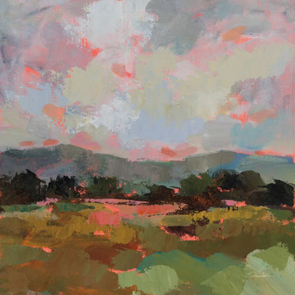 Sunset Hues II by Silvia Vassileva. SKU 100279a. Archival Giclee Fine art print for wall decor.