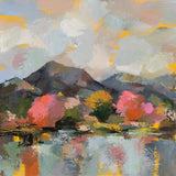Sunset in April by Silvia Vassileva. SKU 99704a. Archival Giclee Fine art print for wall decor.