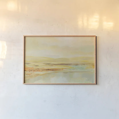 Sunshine by Silvia Vassileva. shown as a paper print in a natural frame. Available as a archival giclee rolled canvas, fine art paper, or poster print. SKU 90250i.