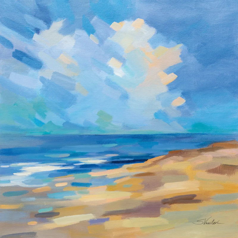 Sunshine Coast by Silvia Vassileva. SKU 80861a. Archival Giclee Fine art print for wall decor.