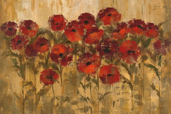 Sunshine Florals by Silvia Vassileva. SKU 2713i. Archival Giclee Fine art print for wall decor.