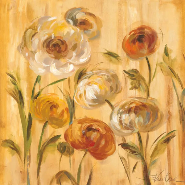 Sunshine Mums I by Silvia Vassileva. SKU 5203a. Archival Giclee Fine art print for wall decor.