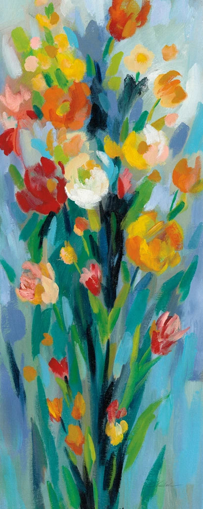 Tall Bright Flowers II Crop by Silvia Vassileva
