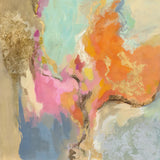 Tangerine Gold Mid Mod by Silvia Vassileva. SKU 65600a. Archival Giclee Fine art print for wall decor.