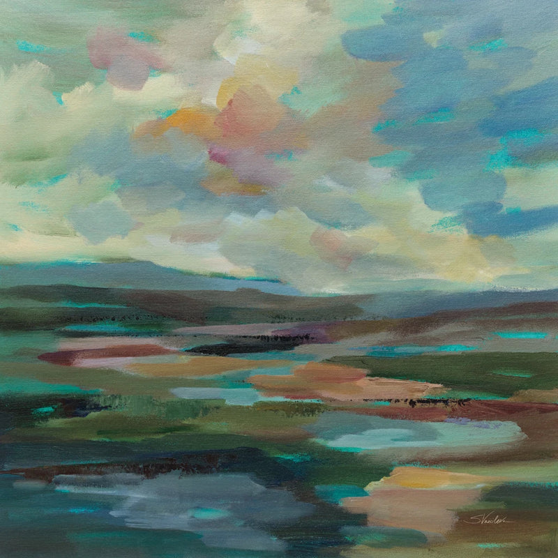 Teal Horizon by Silvia Vassileva