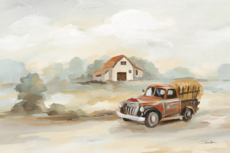 The Old Farm by Silvia Vassileva. SKU 70503i. Archival Giclee Fine art print for wall decor.