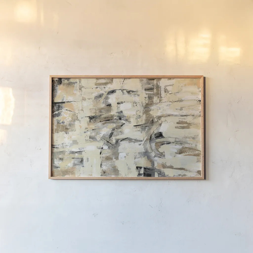 Tone on Tone by Silvia Vassileva. shown as a paper print in a natural frame. Available as a archival giclee rolled canvas, fine art paper, or poster print. SKU 31699i.