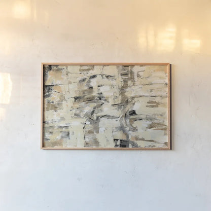 Tone on Tone by Silvia Vassileva. shown as a paper print in a natural frame. Available as a archival giclee rolled canvas, fine art paper, or poster print. SKU 31699i.