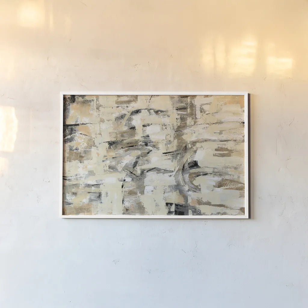 Tone on Tone by Silvia Vassileva. shown as a paper print in a white frame. Available as a archival giclee rolled canvas, fine art paper, or poster print. SKU 31699i.