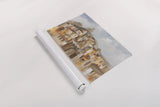 Town on the Hill by Silvia Vassileva. shown as a rolled paper print. Available as archival giclee rolled canvas, fine art paper, or poster print. SKU 89038i.
