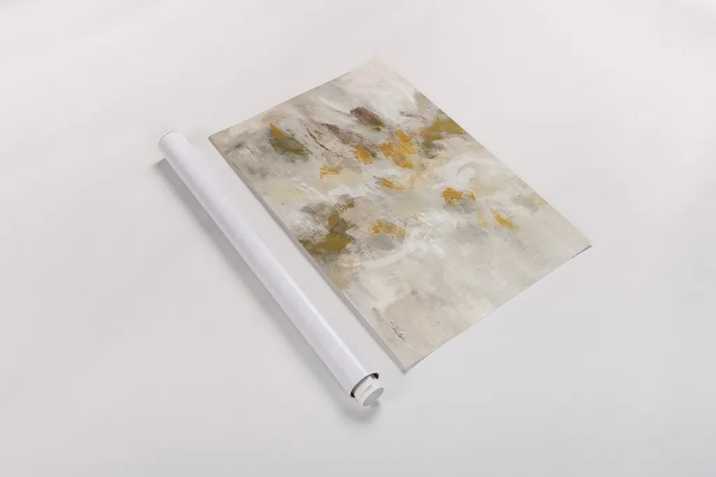 Traces of Gold by Silvia Vassileva. shown as a rolled paper print. Available as archival giclee rolled canvas, fine art paper, or poster print. SKU 84532i.